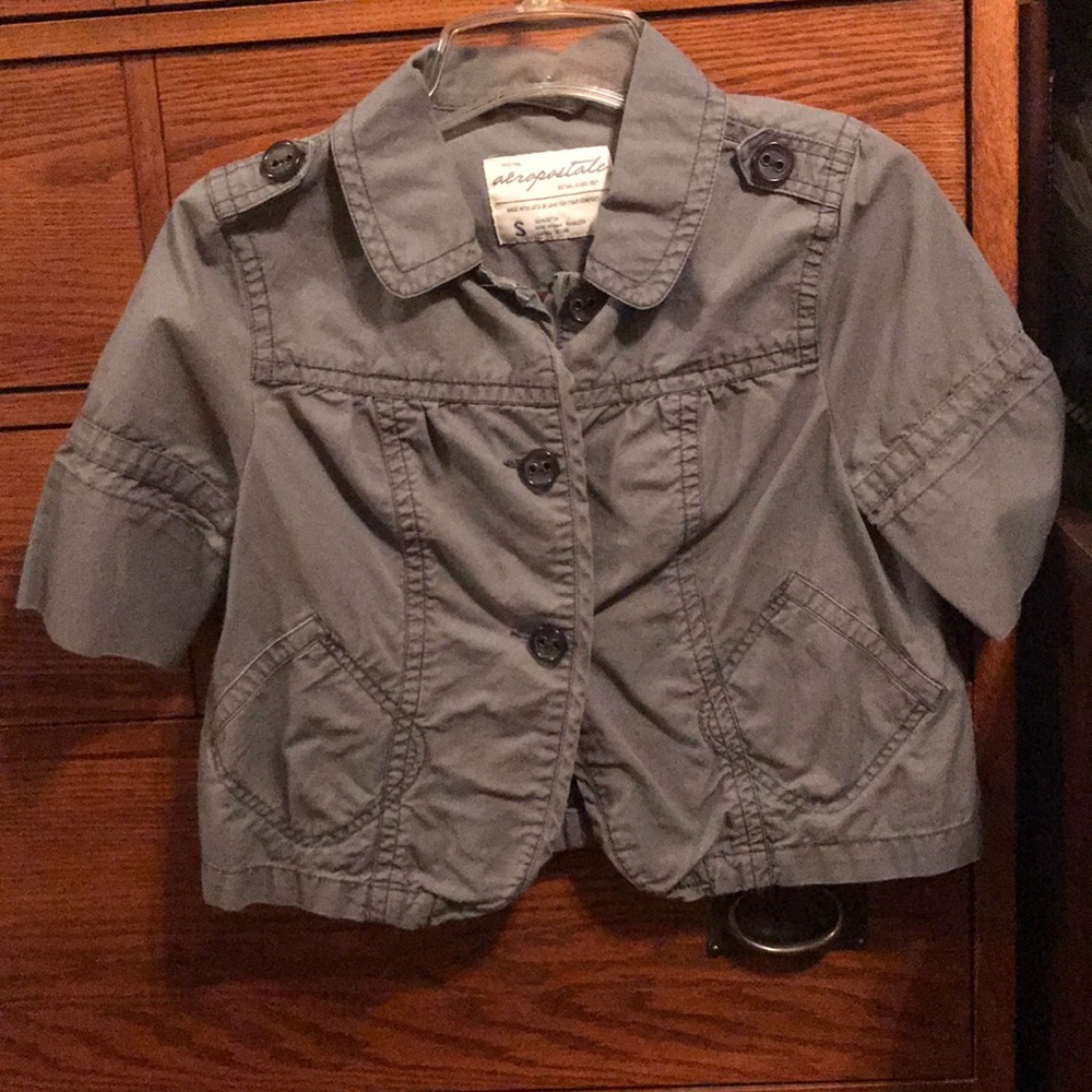 Aeropostale cropped jacket